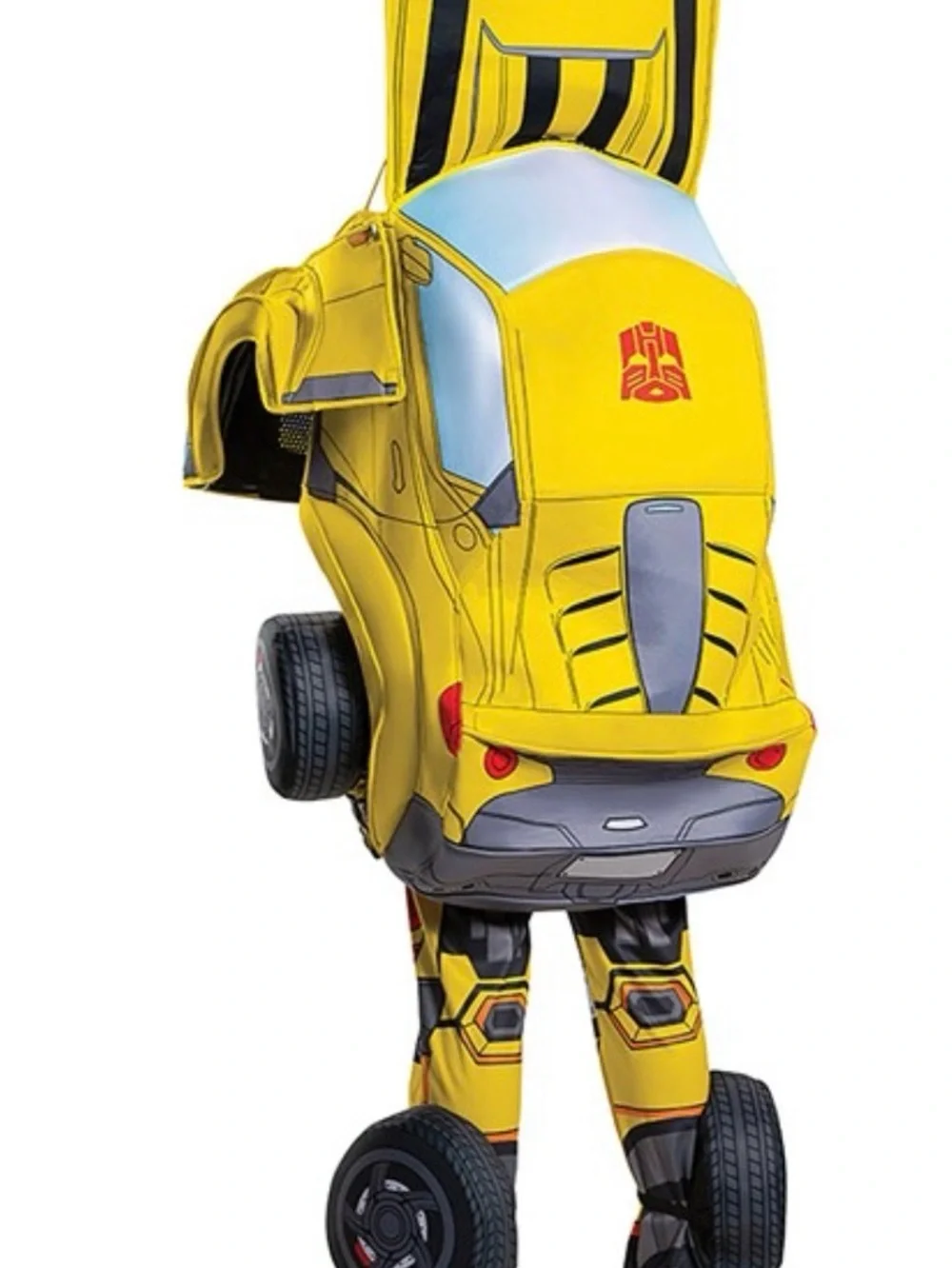 Disguise Transformers Bumblebee converting child costume. NWT small 4-6